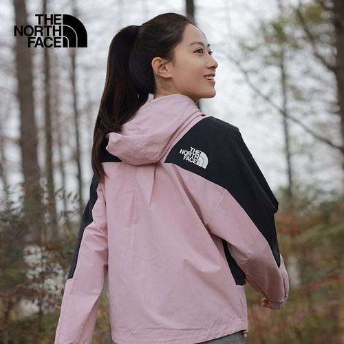 北面防风外套女新款上衣运动户外多效衣防泼水TheNorthFace - 图1