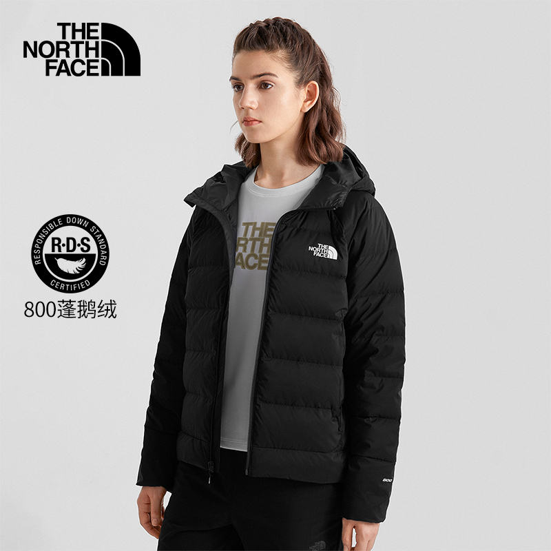 爱打扮(www.idaban.cn)，TheNorthFace北面羽绒服女户外舒适保暖秋季上新鹅绒|7QW7