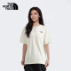 The North Face unisex ເສື້ອຍືດແຂນສັ້ນຝ້າຍບໍລິສຸດ