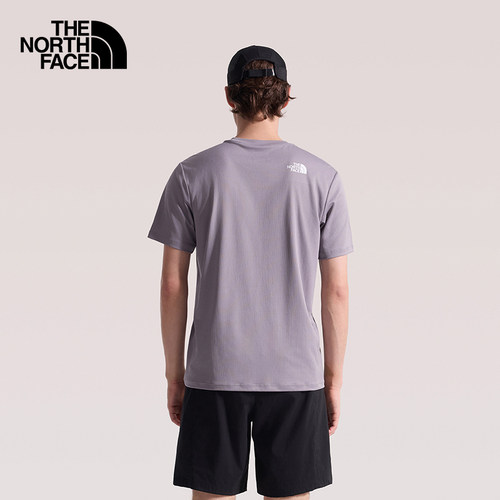 北面短袖男T恤Shadow运动户外速干防晒抑臭夏TheNorthFace|83TO - 图1