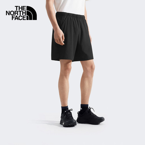 北面男Zephyr防泼溅短裤宽松防晒户外徒步旅行TheNorthFace|87W5 - 图1