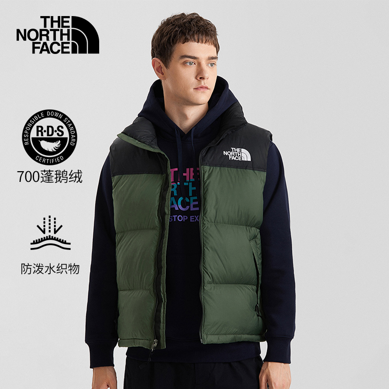 爱打扮(www.idaban.cn)，TheNorthFace北面1996Nuptse羽绒背心经典复刻ICON上新鹅绒|3JQQ