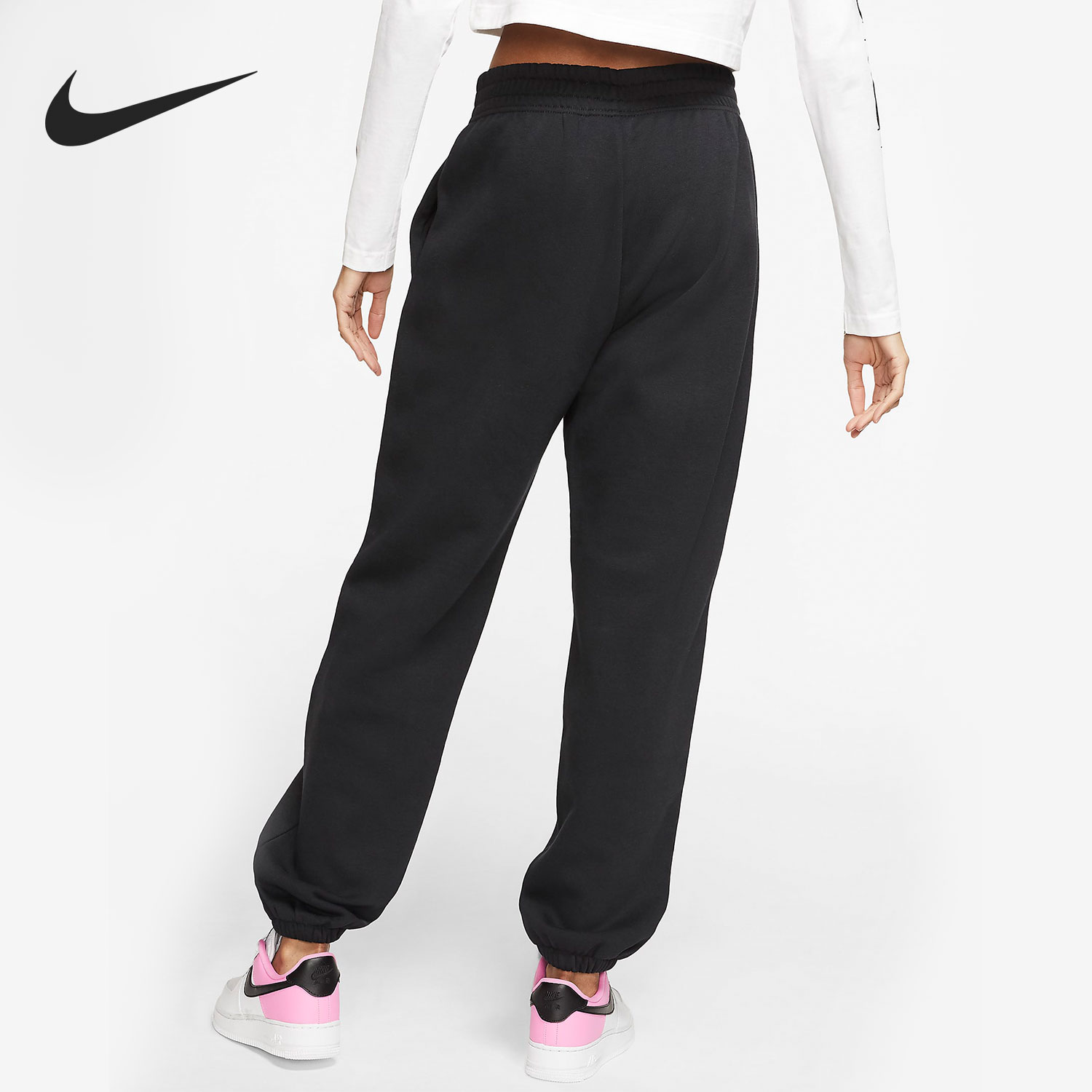 Nike/耐克正品秋季SPORTSWEAR ESSENTIAL 女子起绒长裤BV4090 - 图0