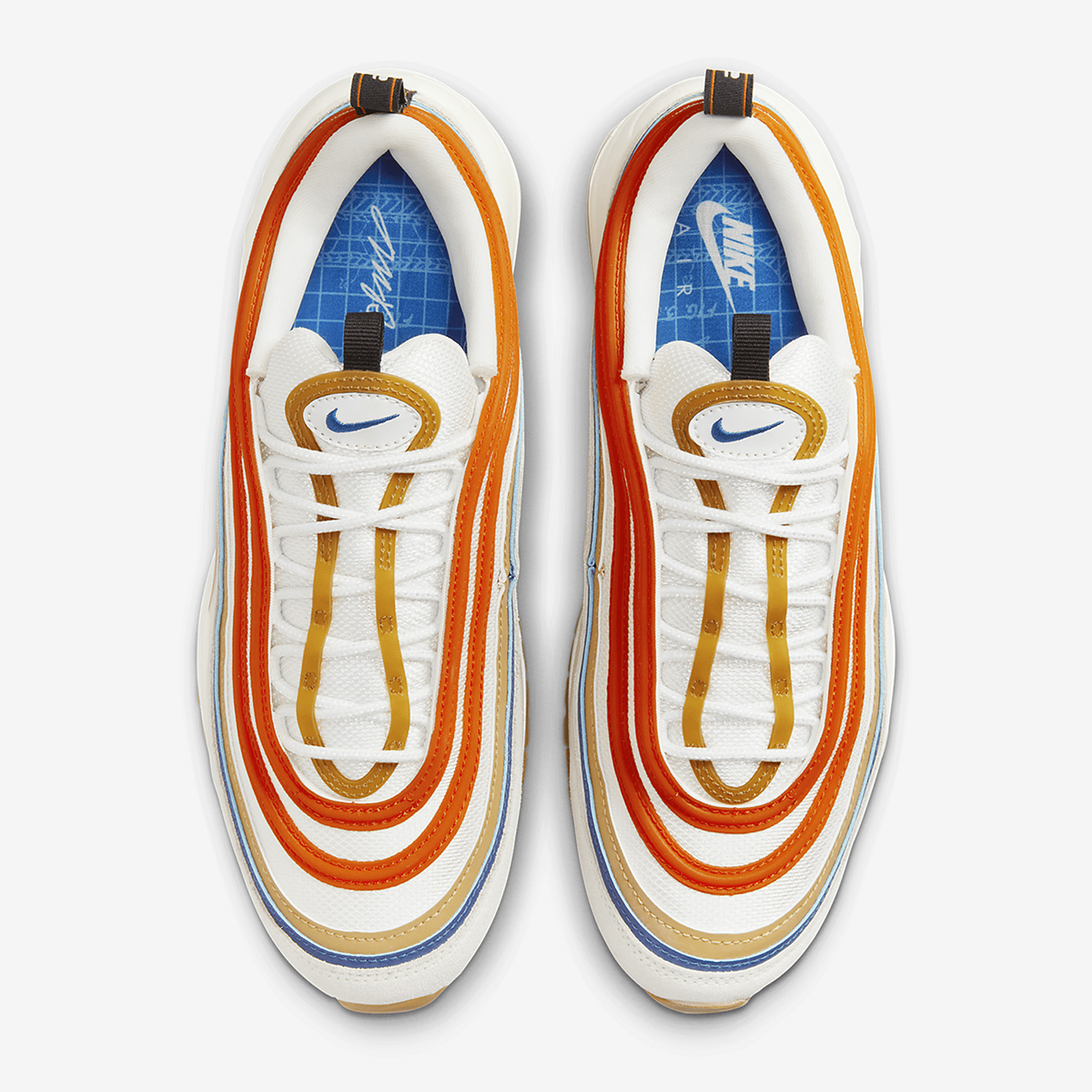 Nike/耐克正品男子运动鞋AIR MAX 97 SE休闲时尚跑步鞋DV2619-100 - 图1