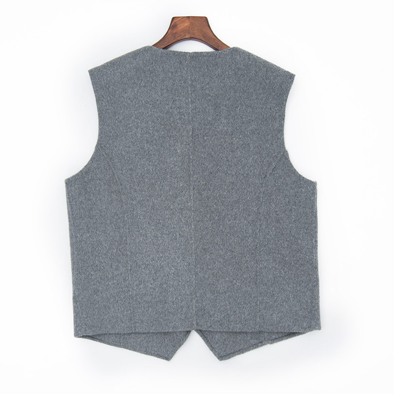 ruipe冬季男士西装马甲加厚保暖背心羊毛双面呢坎肩毛呢羊绒马夹,淘宝优惠券,粉丝福利购,淘宝优惠卷