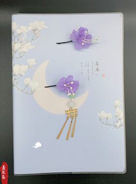 红楼梦耳夹汉服配饰林黛玉同款