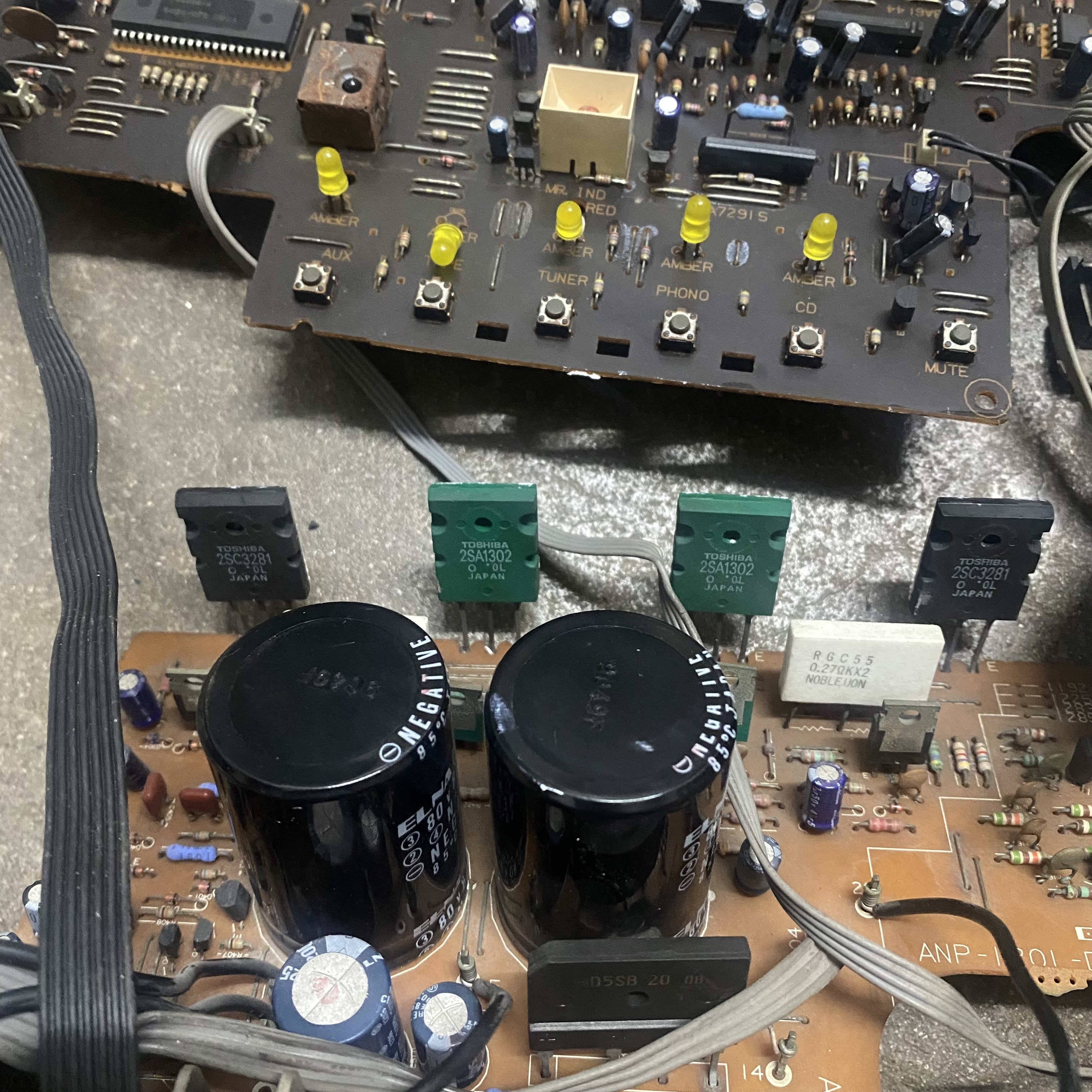 当材料卖不包用 进口拆机功放板 东芝管2SC3281 2SA1302 - 图2