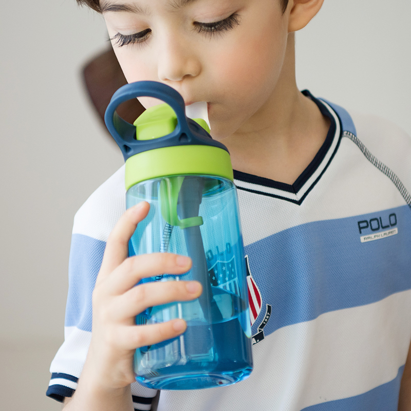 美国BTIF夏季儿童水杯上学专用防漏吸管杯水壶幼儿园防摔小学生瓶 - 图1