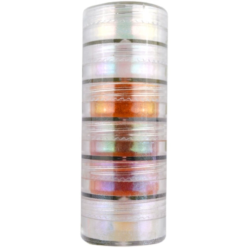 Цветочный камбоджийский DIY Donald Dragon Ball Powder Капля пигментов Ежегодно изменение хрустальной грязи Матери Порошок вентилятор вентилятор порошок тень порошок