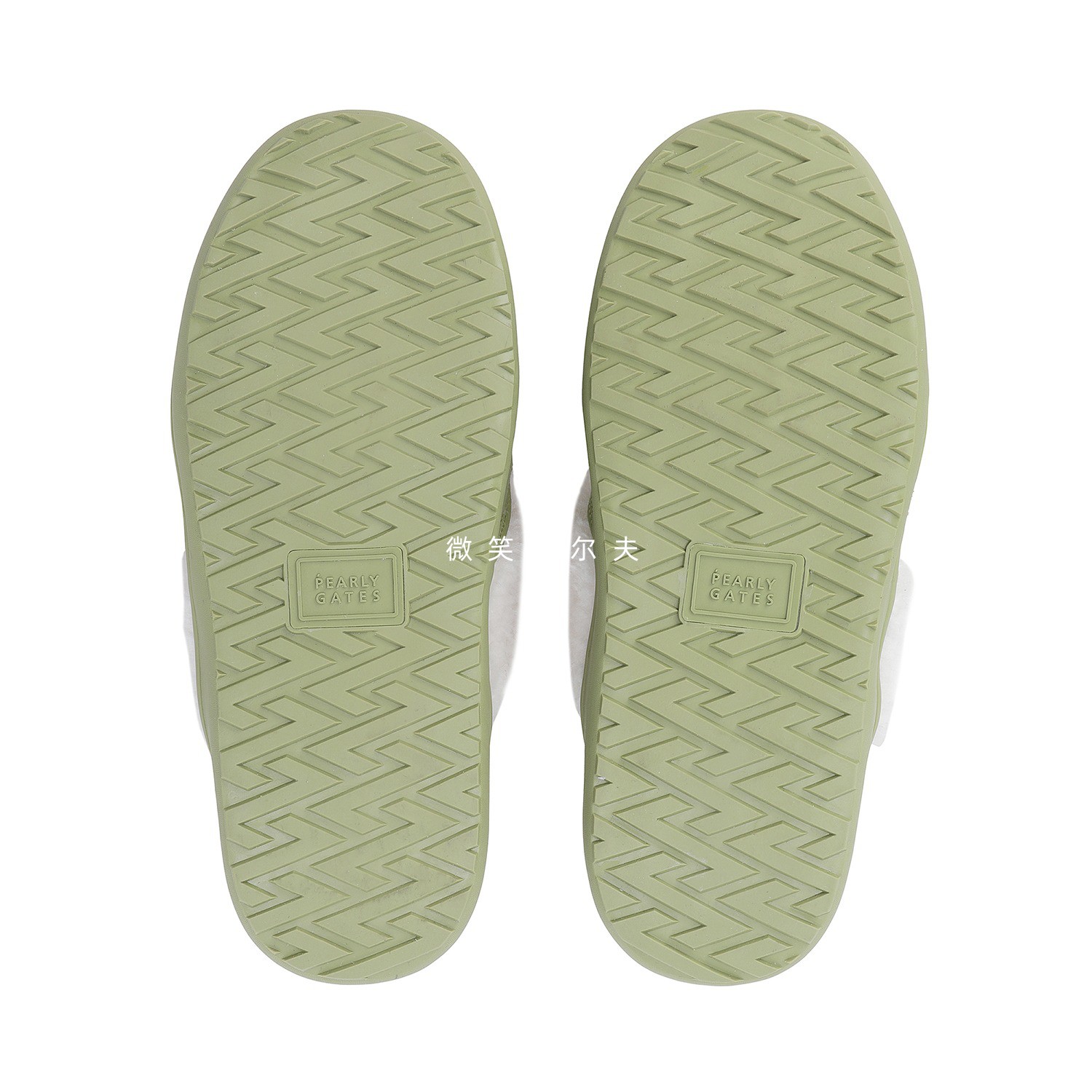 2025冬新品韩国代购PEARLYGATES高尔夫女笑脸加绒保暖防滑运动鞋 - 图1