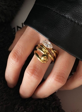 女铜文艺复古欧美冷淡风