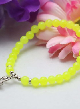 diy黄玉髓小天鹅吊坠饰品佛珠