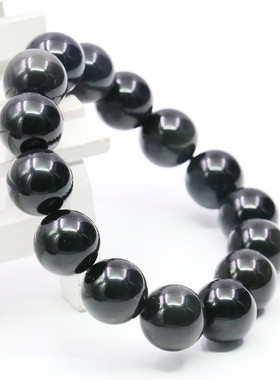 天然彩虹眼手链本命年礼品佛珠串