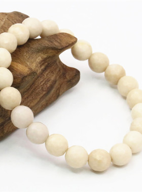 diy天然切面单圈情侣礼物手链