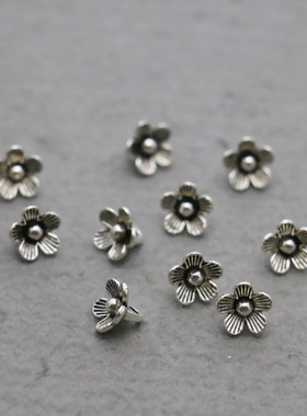 小太阳花银色特色项链手链小吊坠