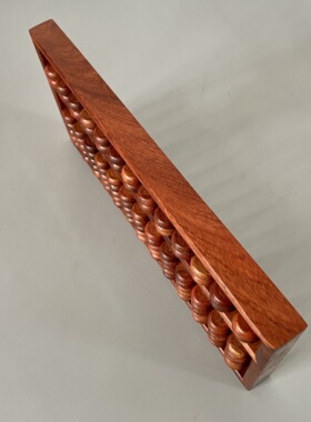 红木算盘小学生珠心算实木算盘木质老式掌柜财会算盘家居装饰摆件