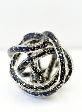 雏禾彩色玻璃简约现代家居摆件