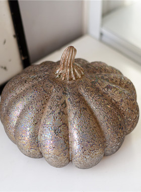 雏禾玻璃摆件田园风格家居装饰品