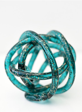 雏禾玻璃装饰品简约现代家居摆件