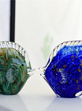 雏禾玻璃装饰品简约现代家居摆件