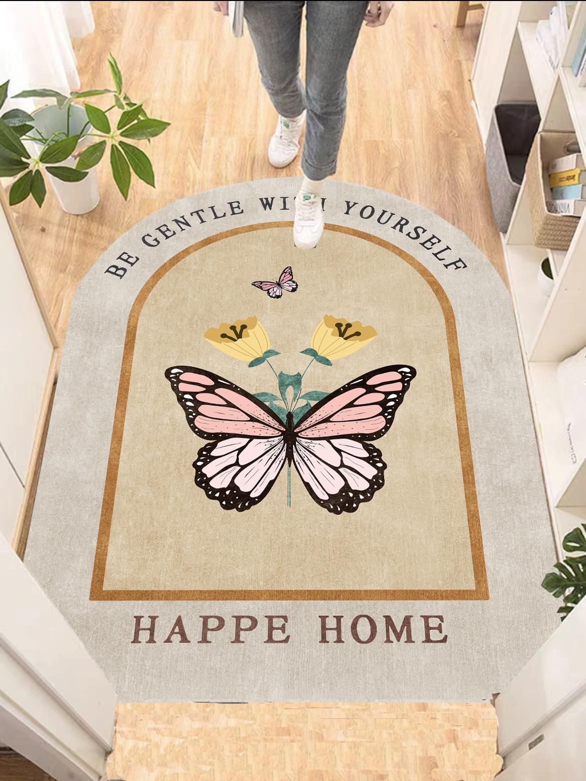 北欧简约民族风半圆门垫入户家用门口地垫门前垫防滑进门地垫定制,淘宝优惠券,粉丝福利购,淘宝优惠卷