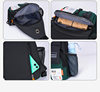 Single and double-back bag men's Korean style fashion casual travel backpack multifunctional sports chest bag cycling crossbody bag