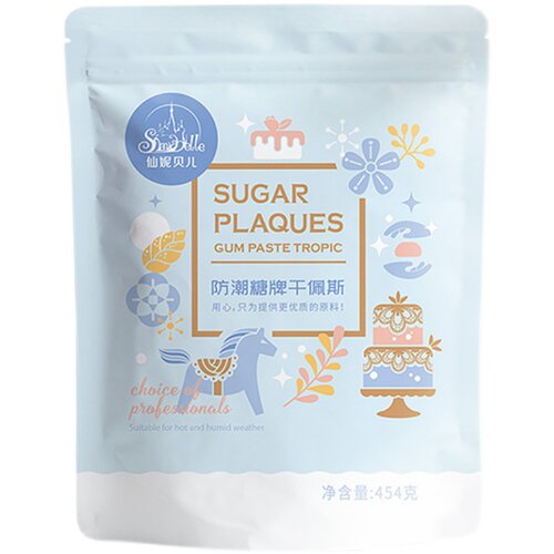 包邮仙妮贝儿人偶干佩斯花卉翻糖膏原料白油胶水DIY网红蛋糕装饰 - 图3