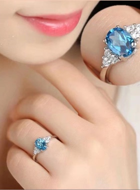 正宗昱珀戒指 昱珀饰品 苦情痣川字掌断掌山头火大海水路旁土