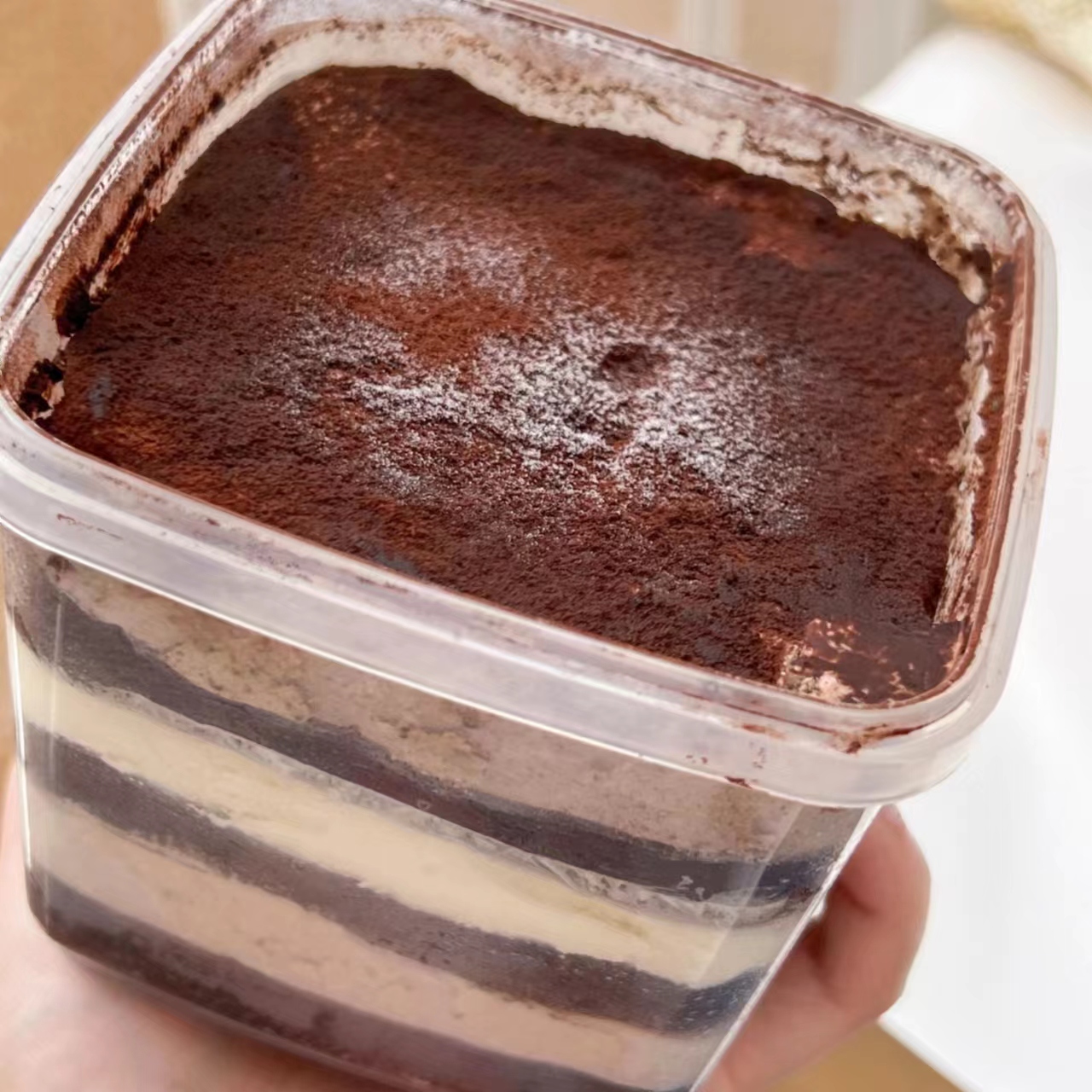 梦仲瑶罐子蛋糕抹茶巧克力奶油千层蛋糕盒子提拉米苏慕斯罐罐甜品-图2