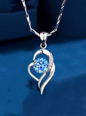 老凰祥银项链耳环套装女999纯银女士首饰三件套女生爆款高级感