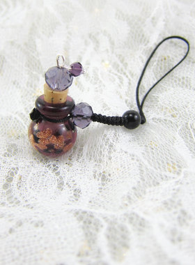 精油瓶挂饰琉璃可放香水