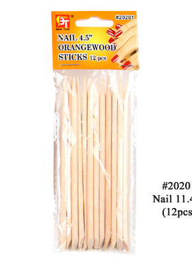 雪糕棒冰棍棒 美甲签 小木条 实木圆木棒木签 Orangewood Stick