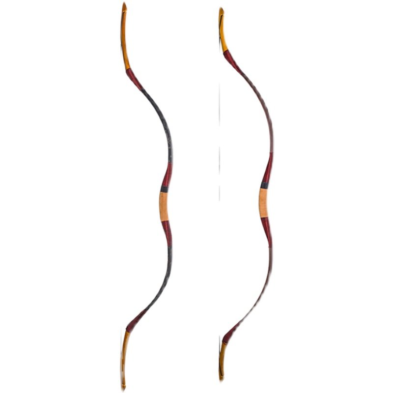 弓箭传统弓木质一体长梢弓中国古代汉弓玻片专业射箭射击反曲器材,淘宝优惠券,粉丝福利购,淘宝优惠卷