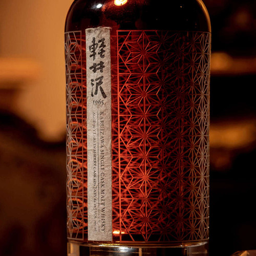 Karuizawa法国轻井泽1965年50年宣纸 日本单一麦芽威士忌洋酒收藏 - 图0