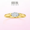 Adil cultured diamond ring diamond ring