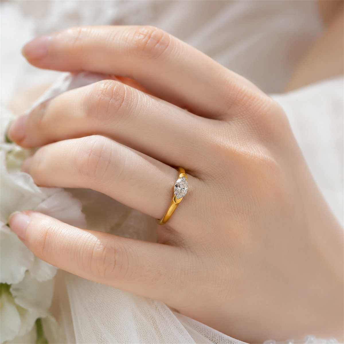 Adil cultured diamond ring diamond ring
