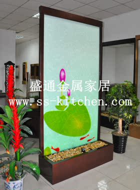 背景墙加湿器摆件中式风家居装饰