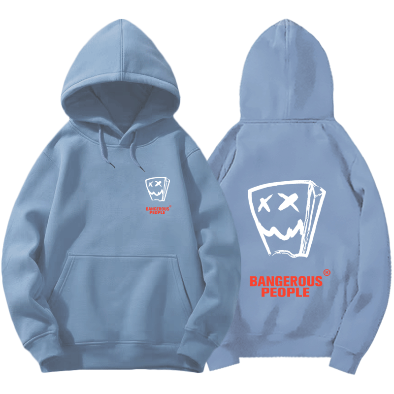 新款薛之谦dsp纸袋人logo印花卫衣 韩督卫衣