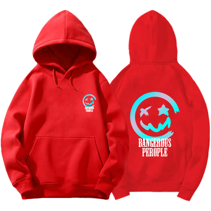 新款薛之谦dsp纸袋人logo印花卫衣 韩督卫衣