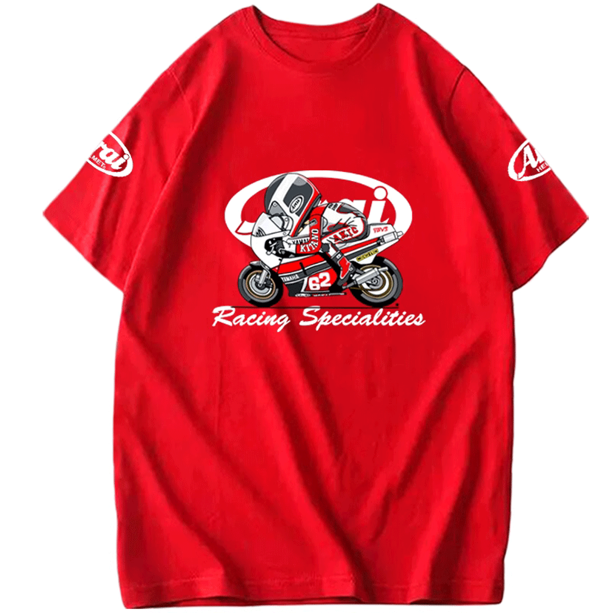 可定制arai机车shoei agv夏t恤衫 韩督T恤
