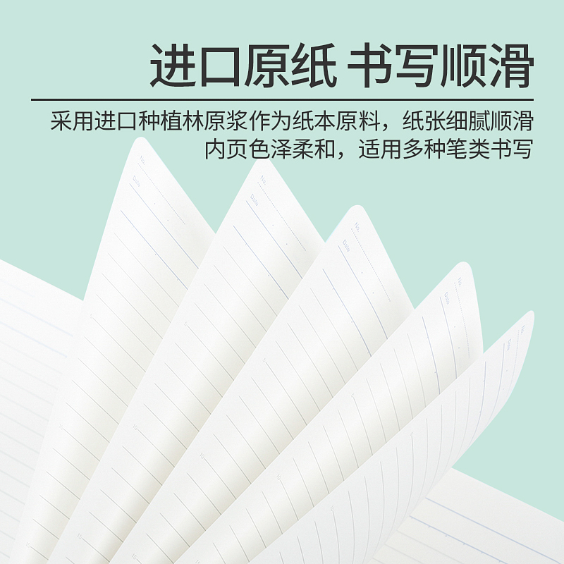 日本kokuyo国誉笔记本子简约大学生Campus本子清新水果记事本少女可爱课堂作业练习超好看的横线方格本网格B5-图1