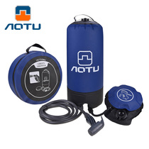 Rugged Outdoor Climbing Bath Bag Portable Pressure Style Outdoor Bathing Bag Camping Shower AT6639