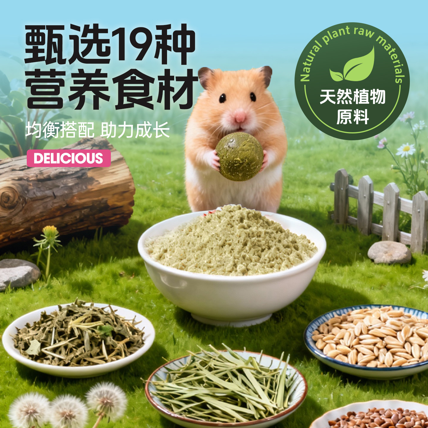 宠尚天仓鼠营养糊糊粉营养零食金丝熊花枝鼠含羊奶自制粮食用品,淘宝优惠券,粉丝福利购,淘宝优惠卷