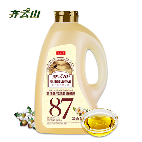 齐云山高油酸山茶油茶油2L纯正食用油江西茶籽油茶油野山茶油纯正-图0