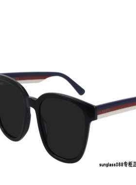 古驰GUCCI织带系列矩形全框时尚板材太阳眼镜GG0848SK