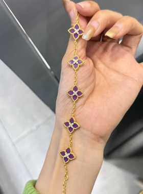 足金999黄金手链五花手链水贝黄金2026新款送礼物