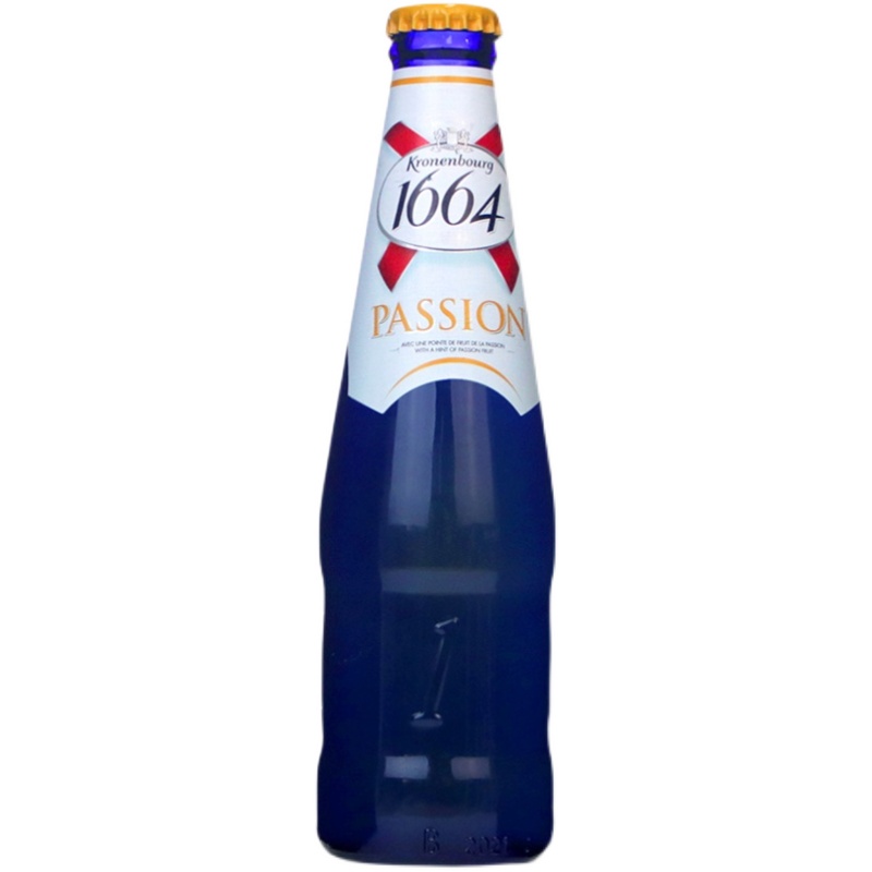 国产 Kronenbourg1664百香果风味啤酒法式果味精酿啤酒 250ml*6瓶 - 图3