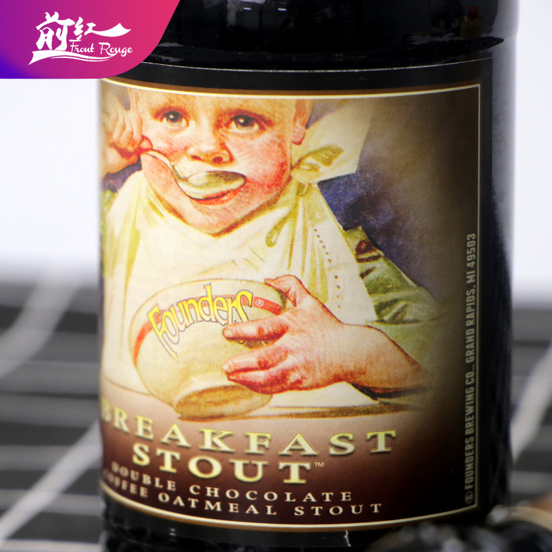 进口精酿啤酒美国创始者早餐世涛啤酒BREAKFAST STOUT 355ML*6瓶-图2