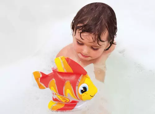 Intex, милая надувная игрушка для ванны для игр в воде для плавания, милые животные