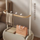 Space-saving secondary net rack bedroom floor-standing clothes rack